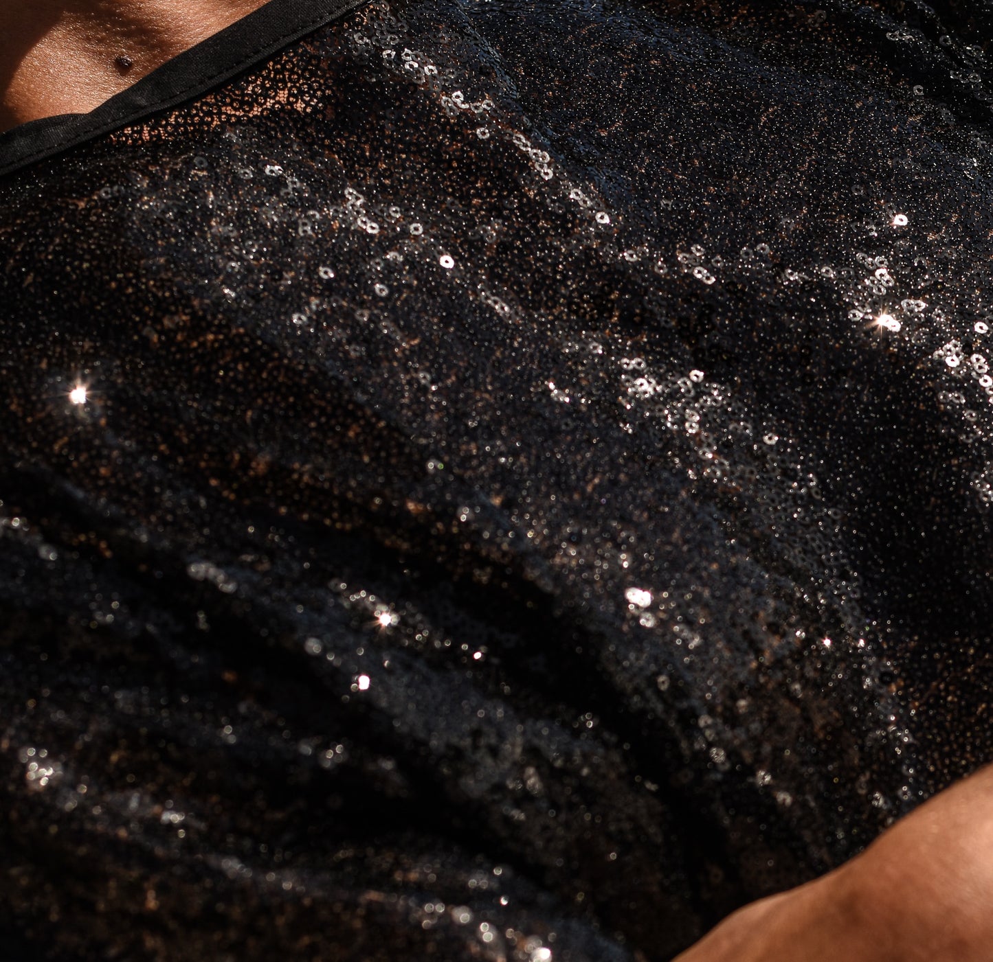 Oversized Sequin T