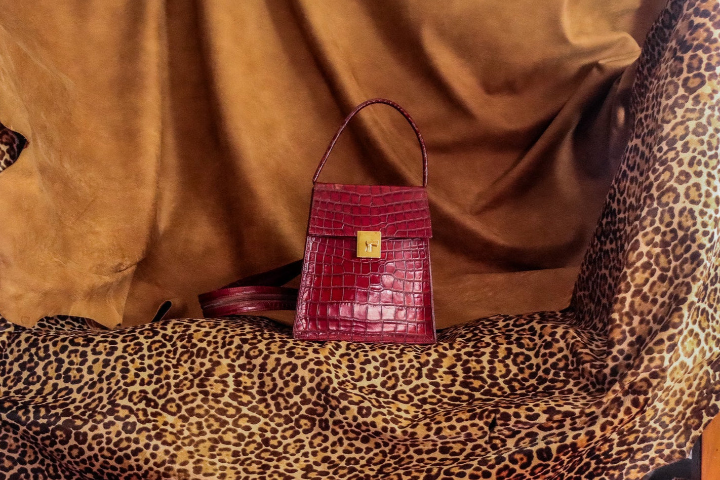 Geo Backpack Red
