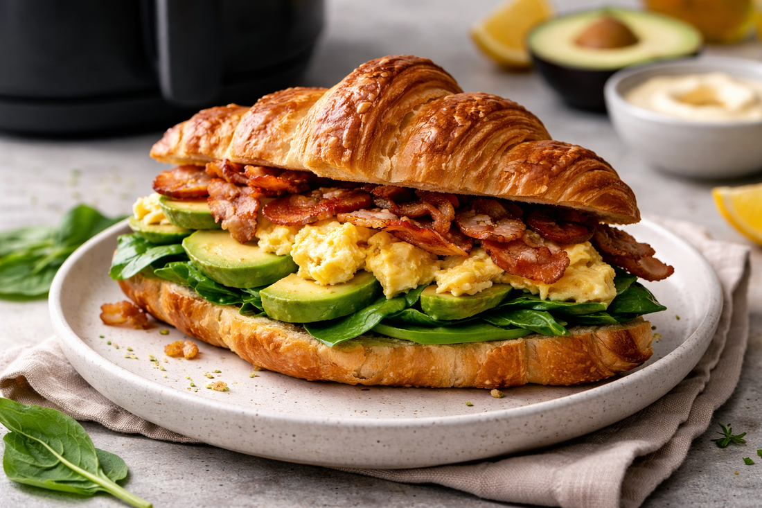 Croissant Breakfast By Ruan Goosen