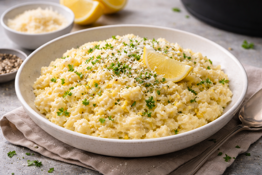 Lemon Risotto by Ruan Goosen
