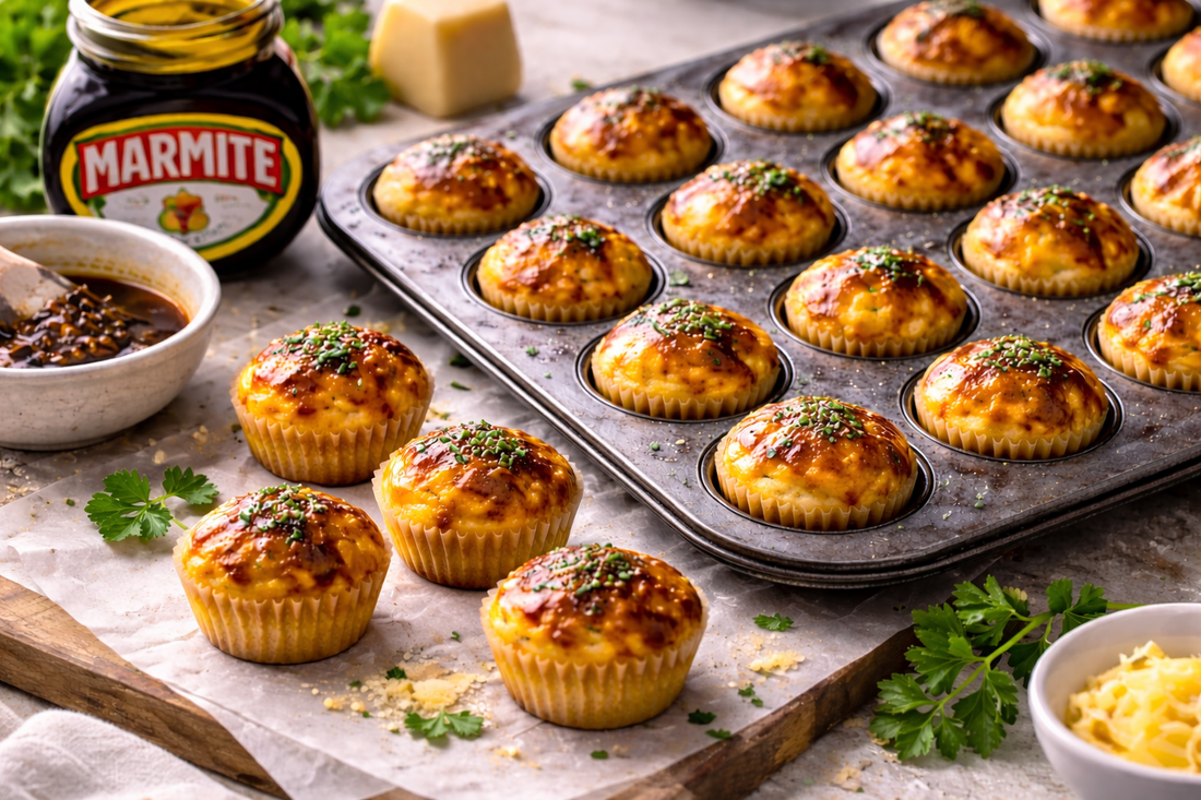 Hannelie Goosen’s Marmite & Cheese Scones