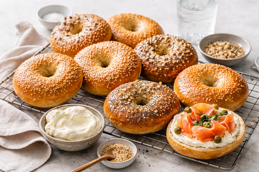 EASY Homemade Bagels