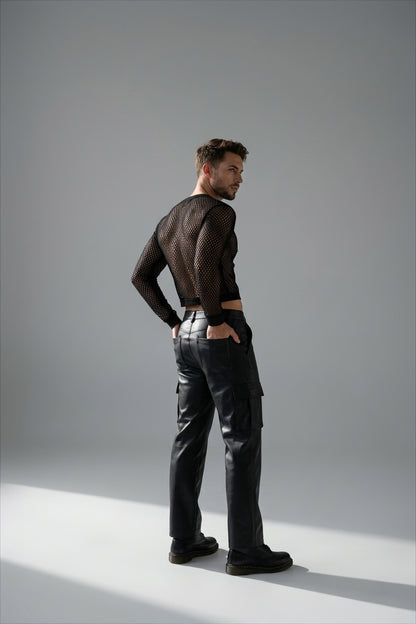 Mens Leather Pants