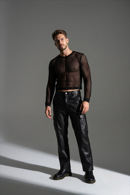 Mens Leather Pants