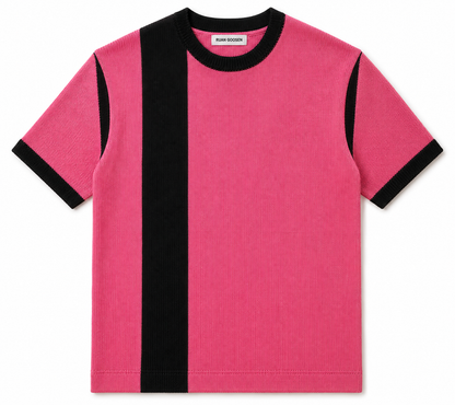 Pink Geo Knit