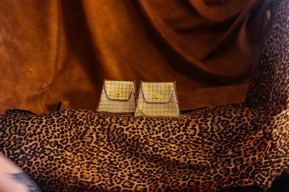 Gold Geo Purse